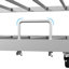 Lit superposé simple au-dessus d'un lit simple avec lit gigogne, structure de lit superposé en métal triple avec capacité de 400 lb et garde-corps de 10,4 po - se convertit en 2 lits, aucun sommier nécessaire-133960358