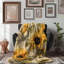 Jeté Yellow Beauties - 1 Piece Premium Sherpa Blanket-1519496287