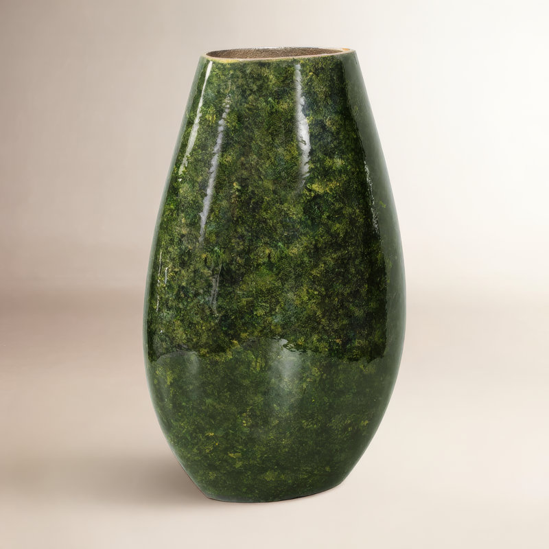 Vase Renaldi, H 13 po x l 8 po x P 5 po