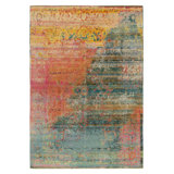 One-of-a-Kind Rectangle 9'10" X 14'3" Hand Knotted Area Rug