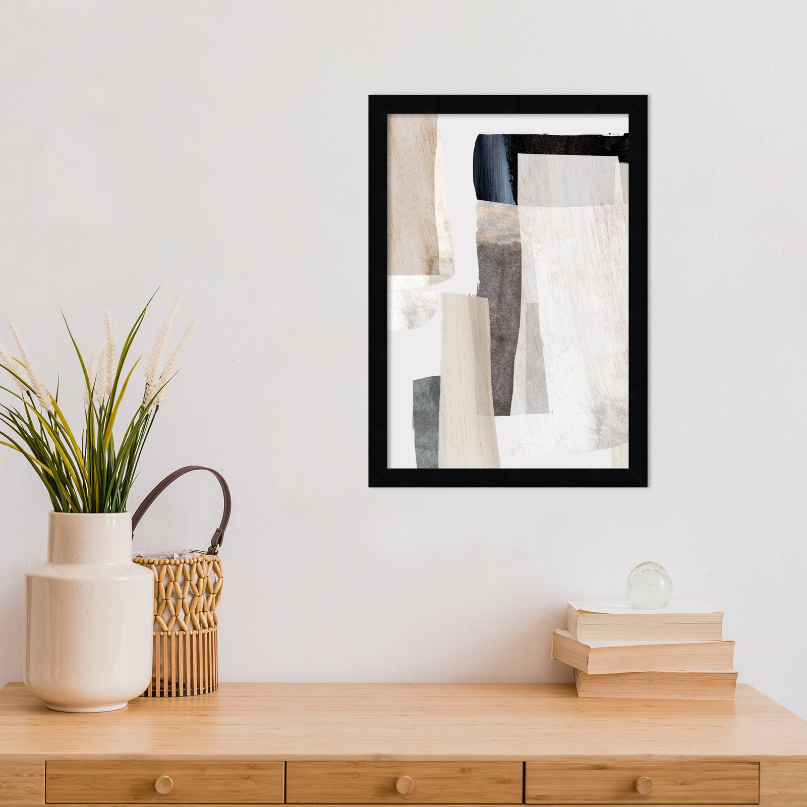 Rodan "Clay No 2" Print by Dan Hobday, Black, 17" H x 12" W