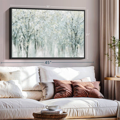 Cold Winter Mist Canvas Print