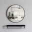 Miroir mural rond en aluminium Bhage-747923988-747923979