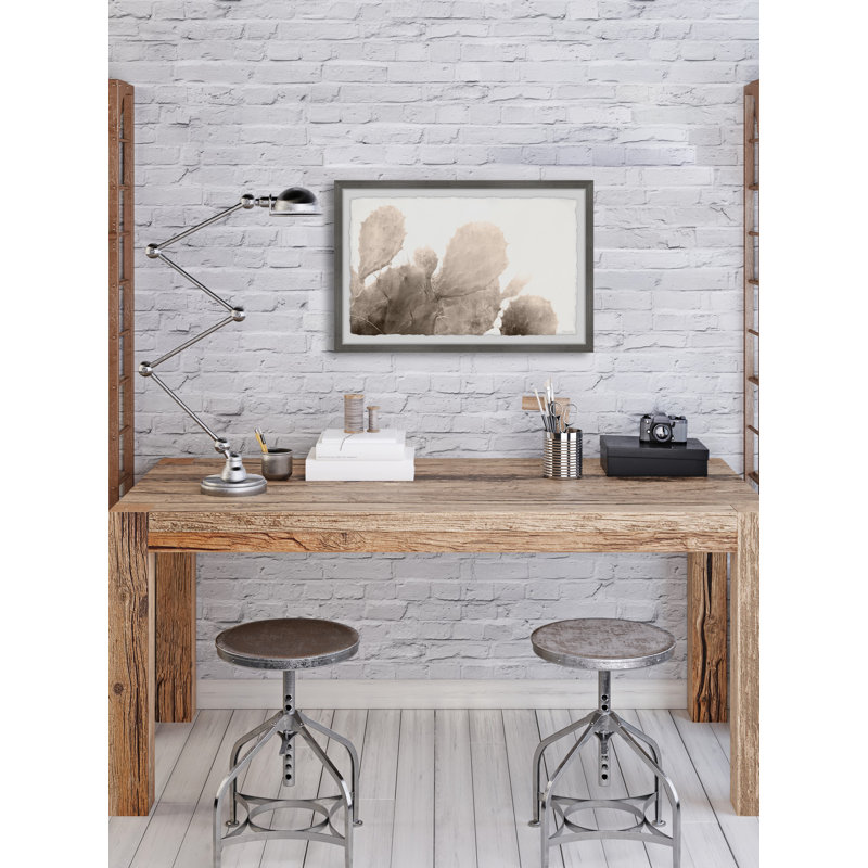 Turning Brown - Single Picture Frame Print, 38cm H x 45cm W x 3.81cm D