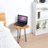 Estrellas Solid Wood Top End Table