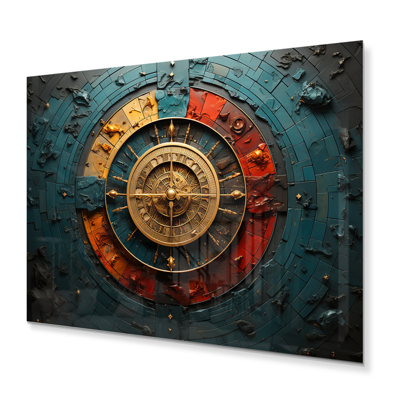 Astrologie du zodiaque, art mural en métal, H 12 po x l 20 po x P 1 po