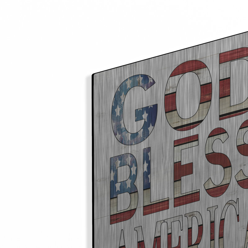 «God Bless America» par Cindy Jacobs, H 16 po x l 12 po