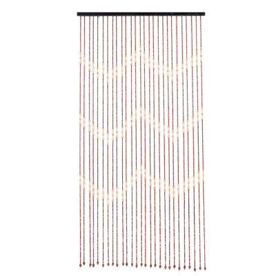 Noam Bamboo Semi Sheer Curtain Single Panel