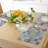 East Urban Home Colourful Place Mats Set of 8 Mediterranean Flora Tiles 8 pcs Multicolor