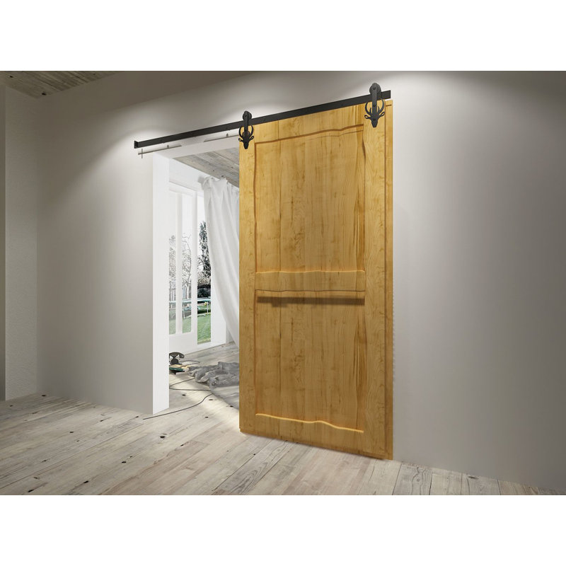 Ensemble de quincaillerie de porte simple bucks grange standard, 72 po