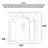 French-style carved fireplace decorative shelf