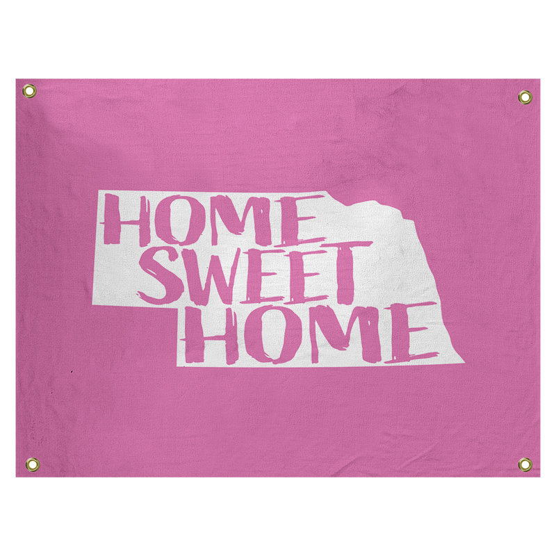 Tapisserie murale nebraska doux pour la maison, H 59 po x l 80 po, Rose