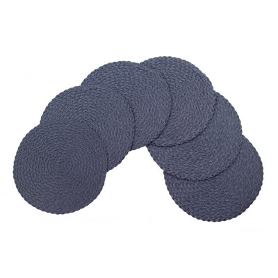 Ensemble de 6 napperons antidérapants Daisy