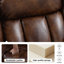 Repose-pieds double inclinable à double moteur avec porte-gobelet chauffant et port USB-124580134