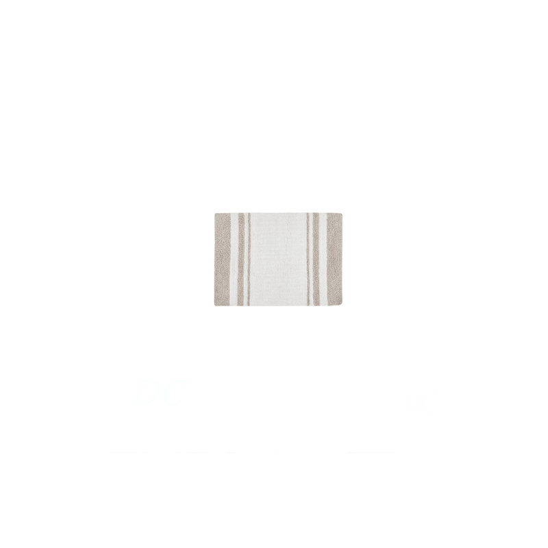 Reversible Bath Rug, Single- 30" L x 20" W, Taupe