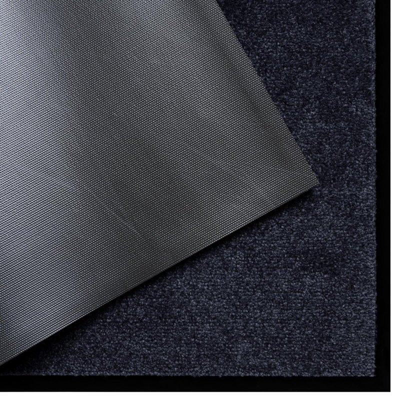 Boothe Doormat, Black, 0.7cm H x 60cm W x 80cm D