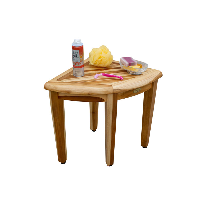 15'' W Teak Shower Bench