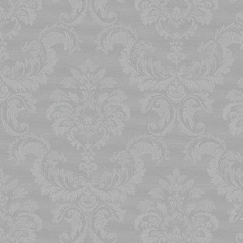Rouleau de papier peint L 32,7 pi x l 20,5 po Hyattsville, Argent argent