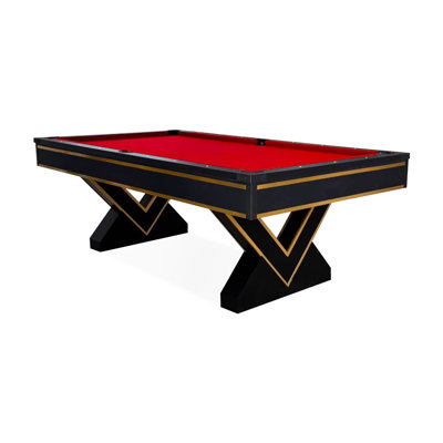 Luxury-Style V-Shaped Home American Pool Table