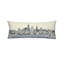 Coussin décoratif noir Cleveland Nighttime Skyline-914552525-914552524