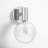 Romi Metal Armed Sconce in Chrome-141951916