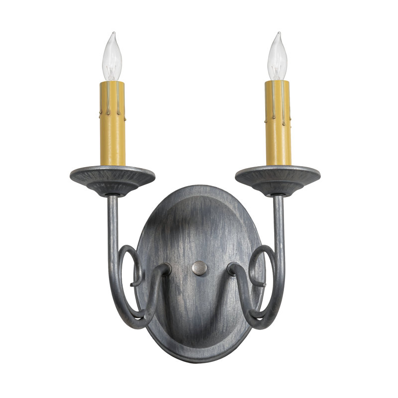 Anyya Steel Candle Wall Light