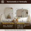 Miroir de salle de bain ovale moderne | Cadre en acier inoxydable-424648690-406325272