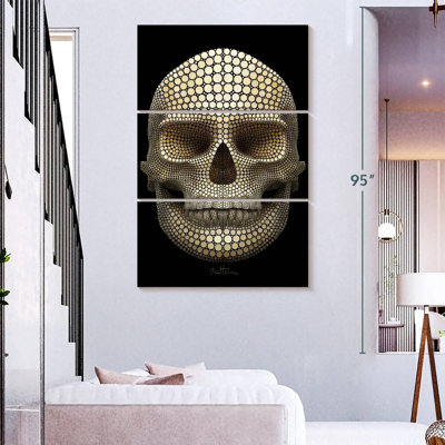 Kerner Skull Made Of Circles