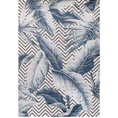 Alumita Floral Machine Made Indoor / Outdoor Area Rug