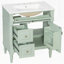 Meuble-lavabo autoportant avec tiroir rabattable et tablette réglable 30 po-1641435902-1641435897
