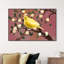 Reproduction d’art graphique sur toile « Animals Yellow Bird Bloom »-50913563-50913569