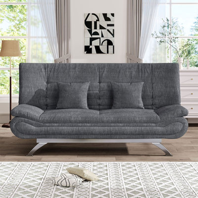 2 Seater Linen Sofa Bed
