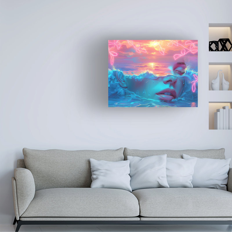 Art sur toile, bolologien, ray, Heere, H 14 po x l 19 po