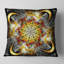 Coussin de fleurs dorées à fleurs symétriques-30727911-30727917