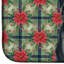Tapis de vaisselle noir Briard Christmas PoinsettIas