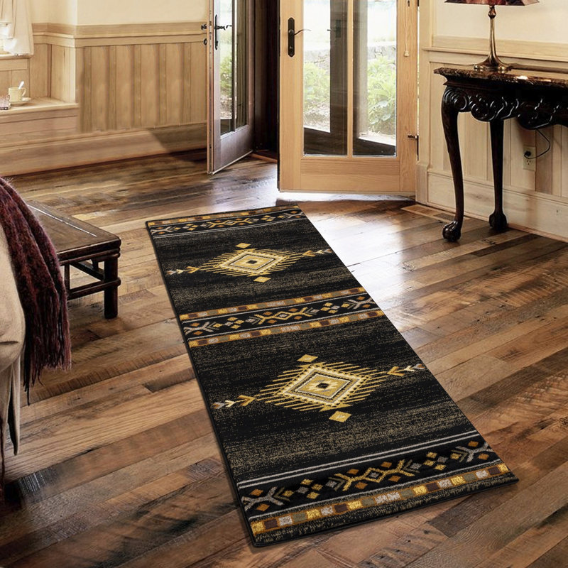 2 pi X 3 tapis noir, teinté, pour les tribus occupées Gcyls4001 pi., Noir, zones à fort passage