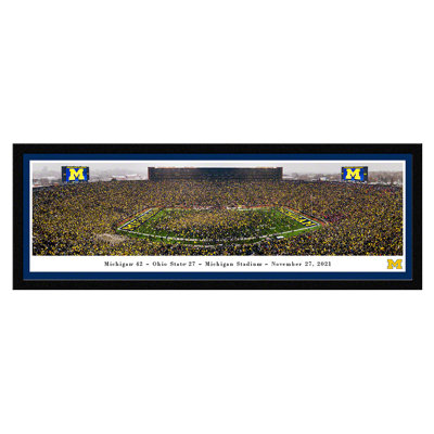 Michigan Football Celebration Panoramic Print