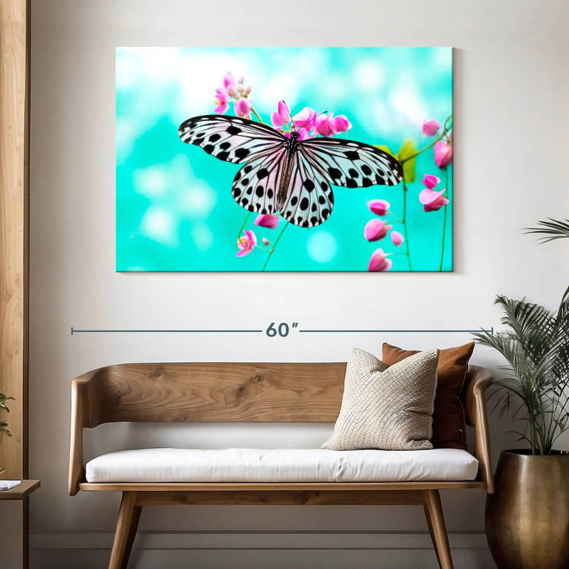 Brampt papillon élégance, H 32 po x l 48 po