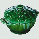 Staub Ceramic 16-oz Petite Artichoke Cocotte
