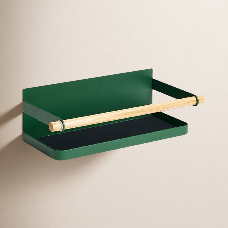 Rangement magnétique pour réfrigérateur Yamazaki Home Tosca, Vert forêt