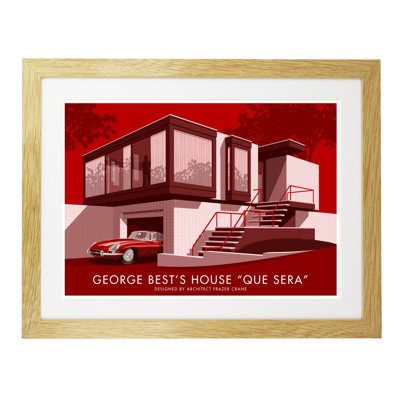 George Bests House by Stephen Millership - Print