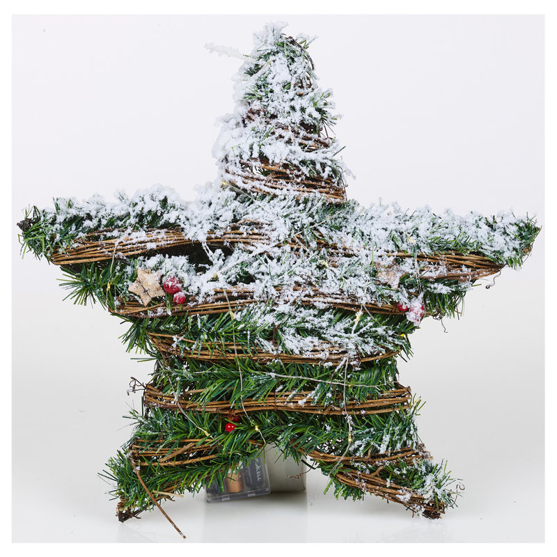 Christmas Decorative Accent, 40cm H x 40cm W x 3cm D