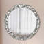 Huldar Glass Flat Wall Mirror