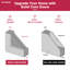 No Assembly Required Finished– 48" x 80" Height Flat 2-Panel Smooth White Primed Sliding Closet Doors with Installation Hardware Kit and Pull-123543386-123543388