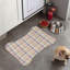 Tapis rose à motif d'os rose - 1 pièce