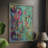 Amethyst Sapphire Framed Print - Solid Wood-457079482