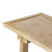 Larisa Frony Console Table-Distressed Light Oak