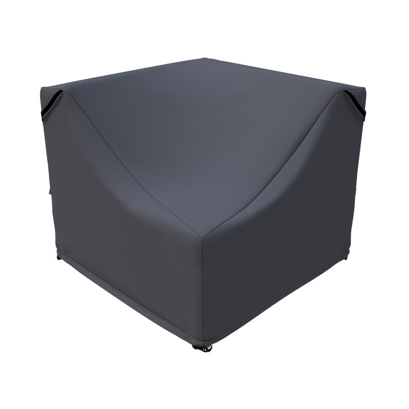 Deloris Acacia Outdoor 30" Corner Chair Patio Cover