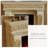 Solid Wood Electric Fireplace-2147107709