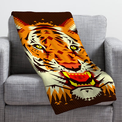 Jeté tiger Chobopop Geometric